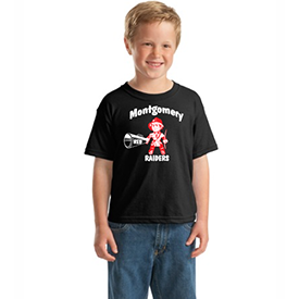Montgomery Wrestling Cheerleading t-shirt