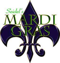 Seidel's Mardi Gras logo